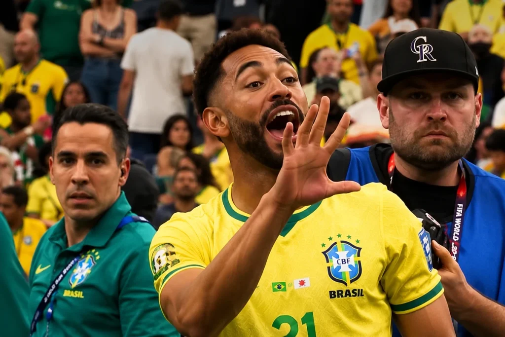 EU TENHO 5! Matheus Cunha provoca rival japonês após classificação do Brasil na Copa do Mundo